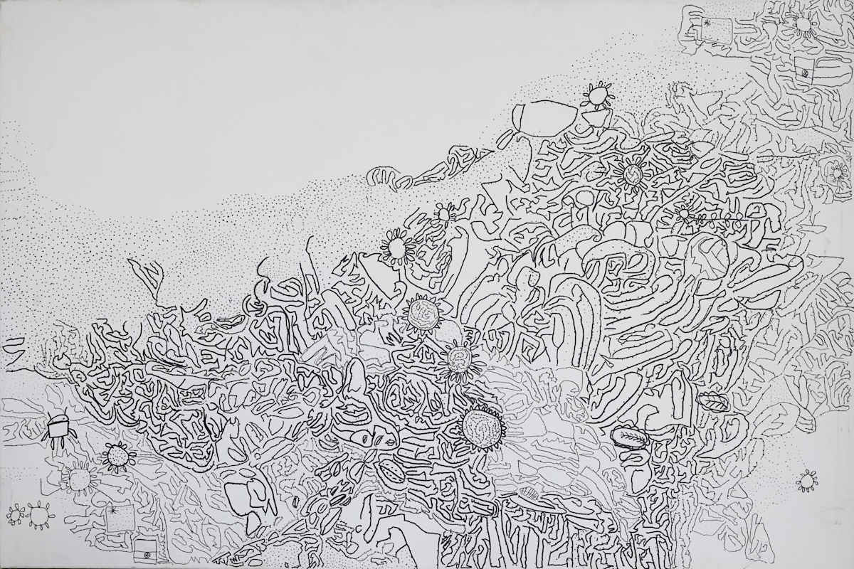 Old canvas rekha by Rekha Kirpalani, Image 14.