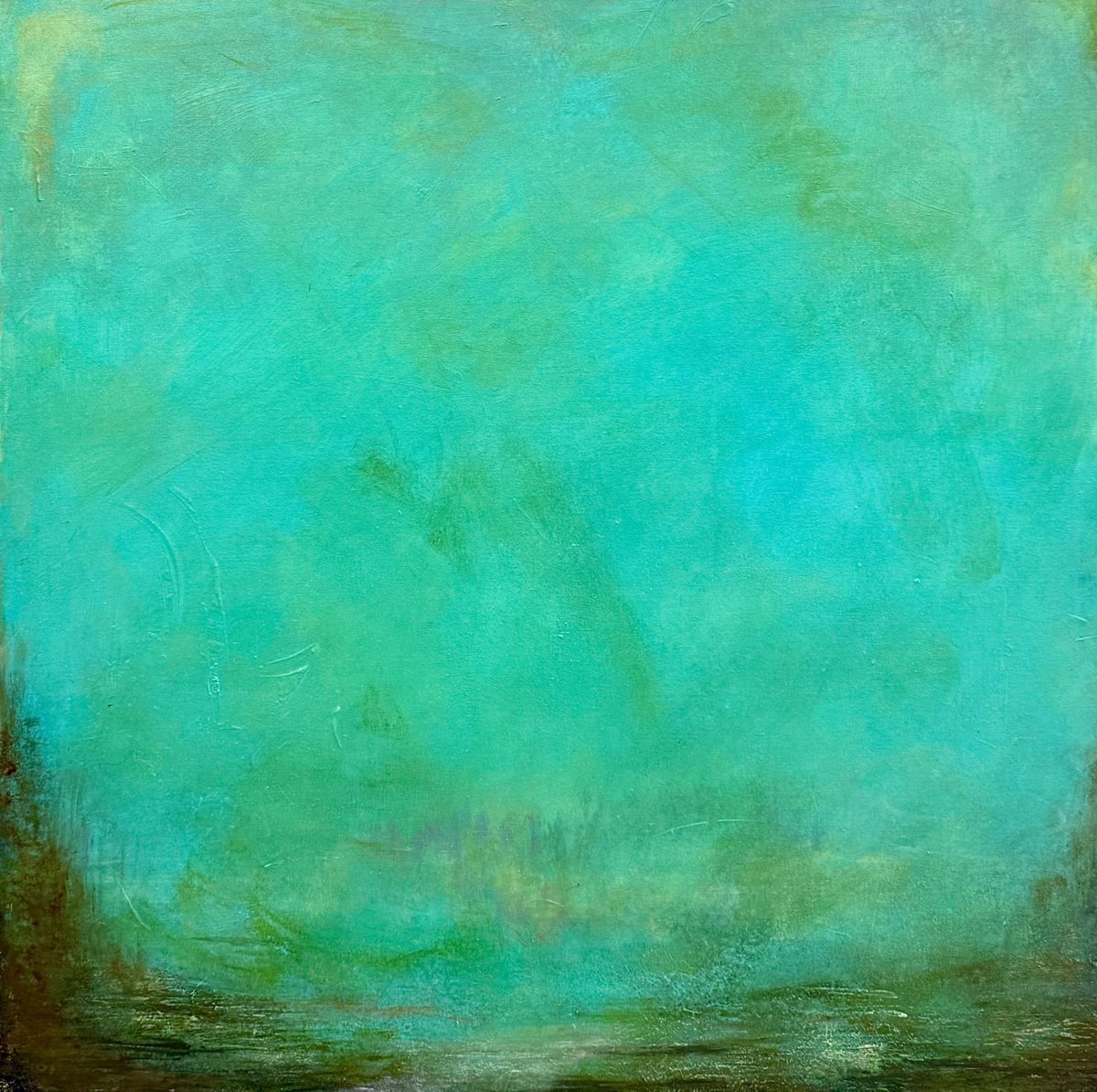 Melancholy Aqua by Judy Maples, Image 1.