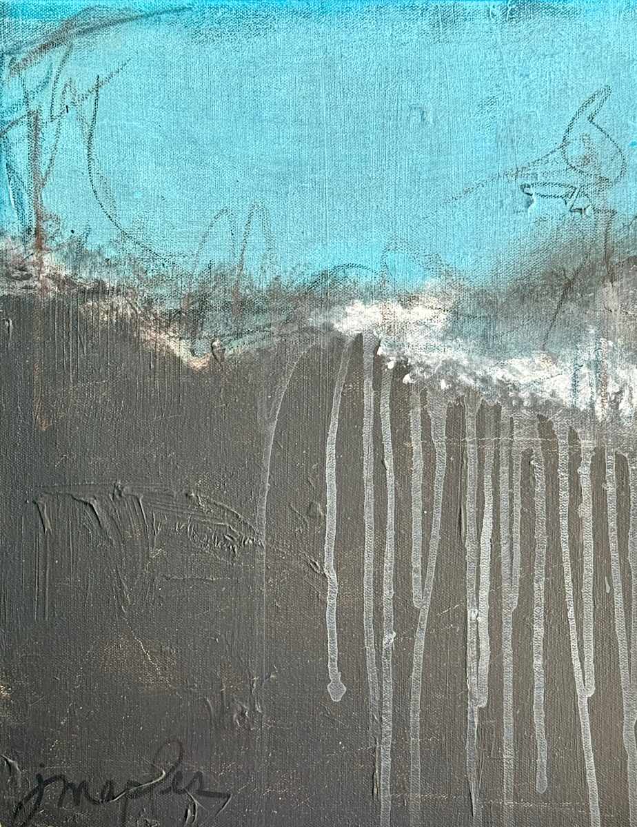 Skyfall by Judy Maples  Image: Skyfall, 18x14, $125