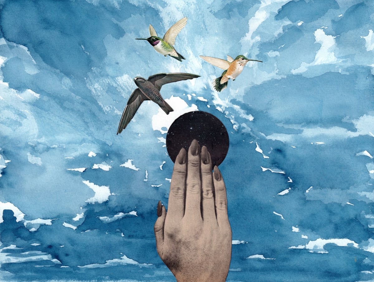 Bird Button by Emily Schwartzman 