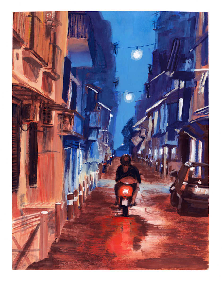 Night Ride by Emily Schwartzman 