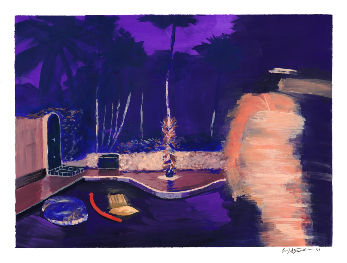 Pool Woman by Emily Schwartzman 