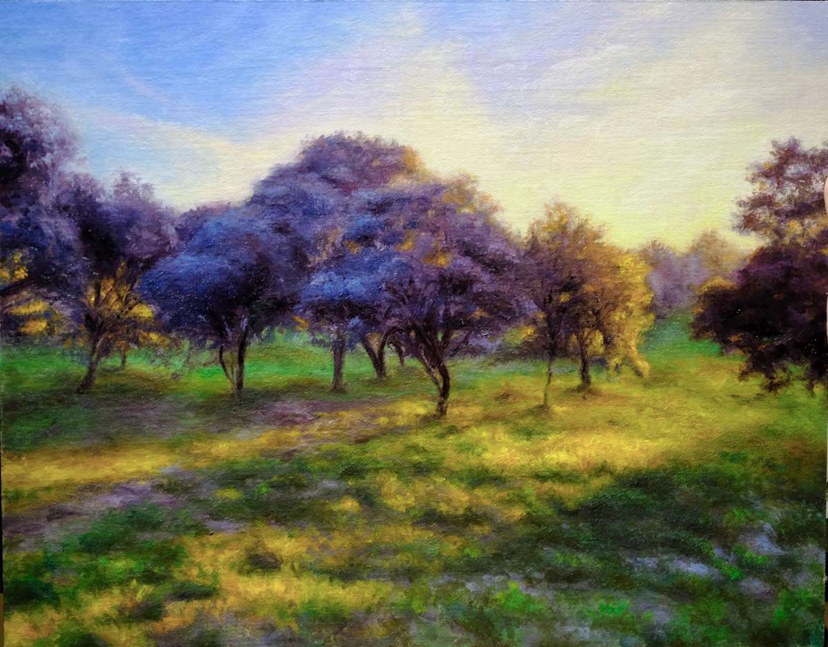 Purple Forest by Jia Liu 
