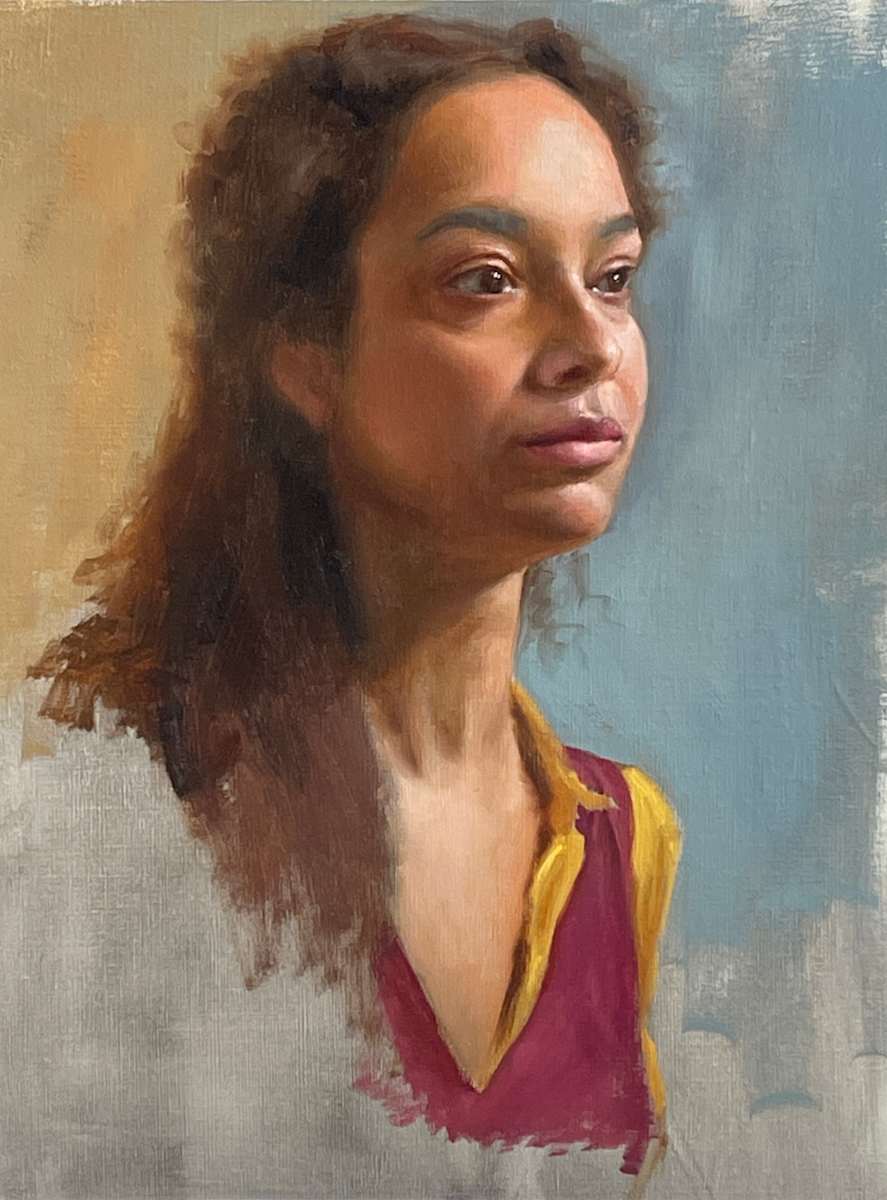 Portrait study by Jia Liu 