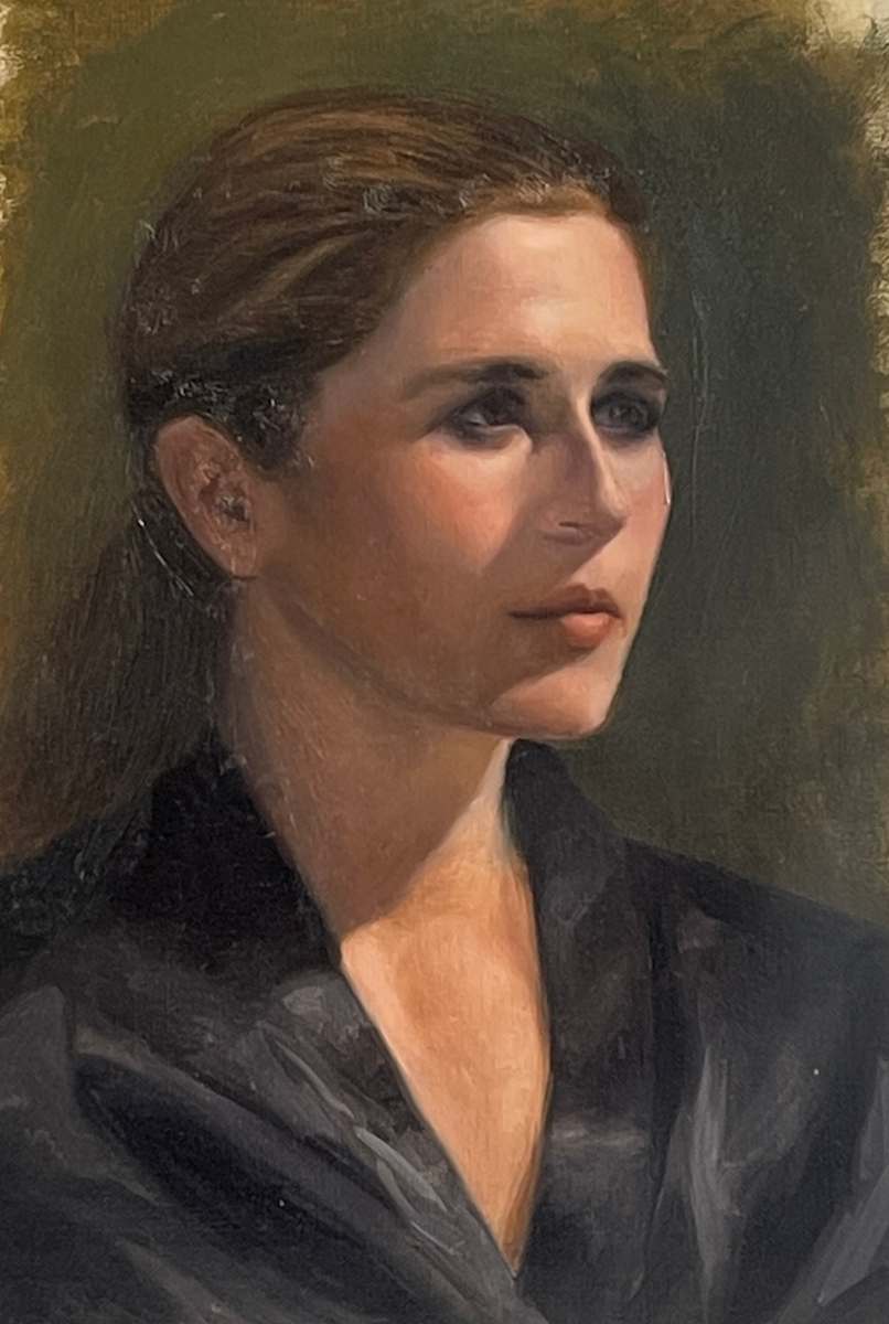 Portrait of Katalina by Jia Liu 