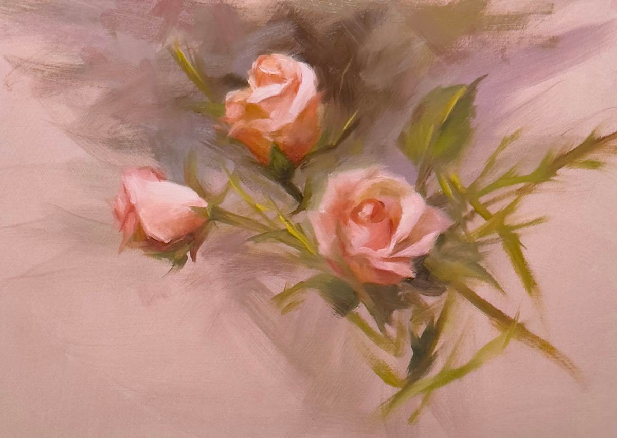 Floral Study after Richard Schmid by Jia Liu, Image 1.