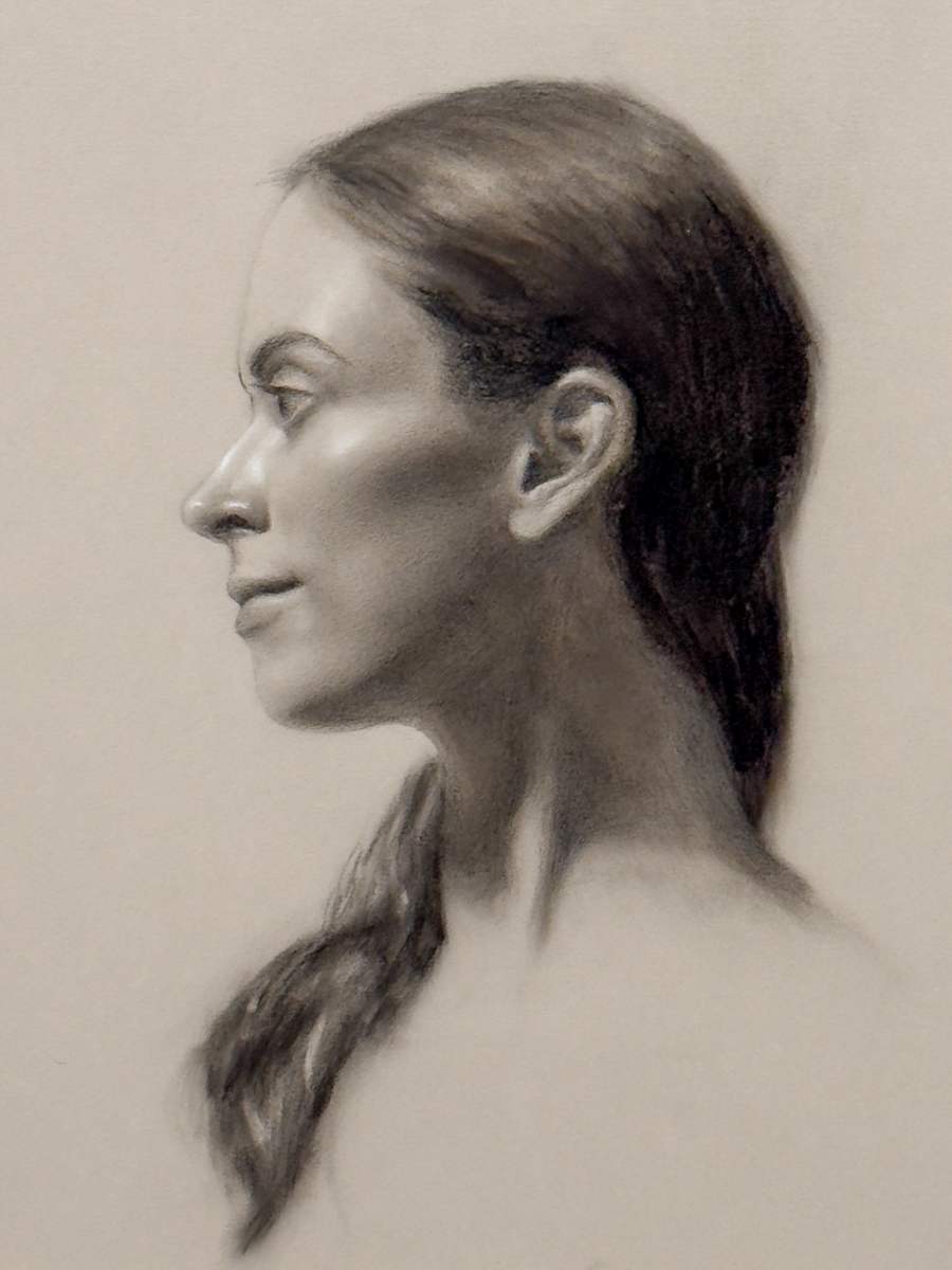 Portrait of Alanna by Jia Liu 
