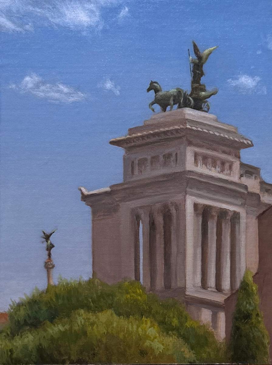 Quadriga on the Hill by Jia Liu 