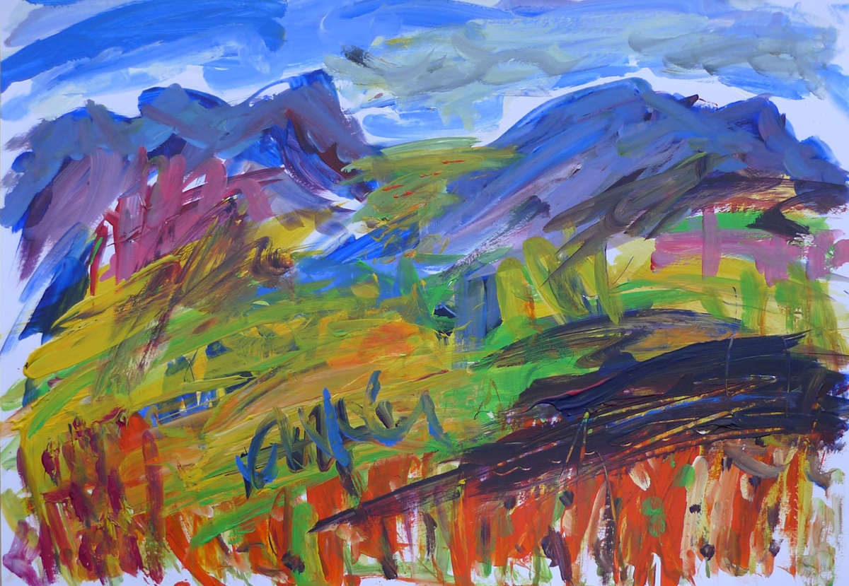 Three Peaks by Heather Rachel Johnston 