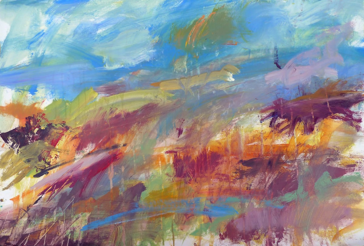 Painting in Bojuthnoe by Heather Rachel Johnston 
