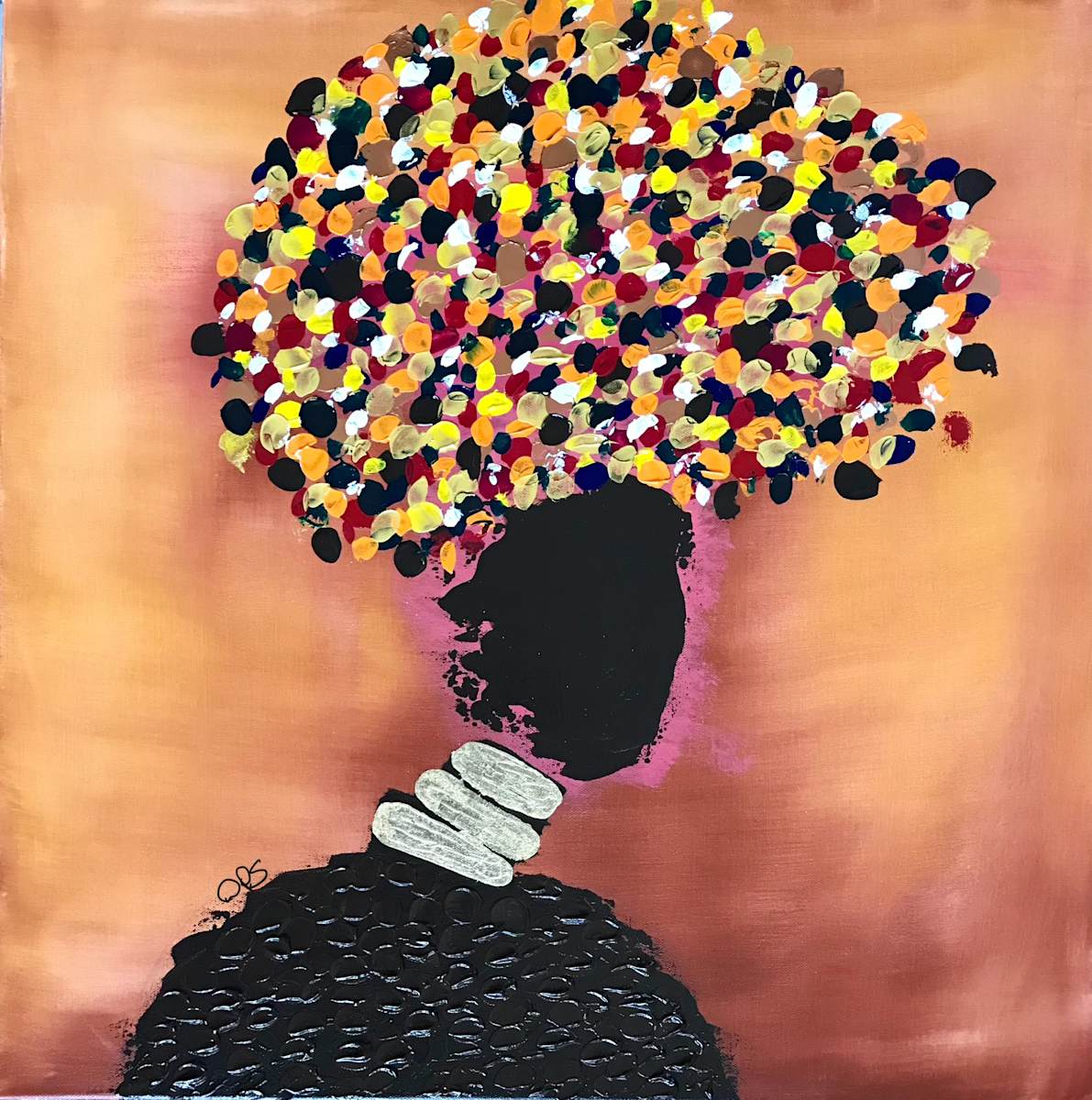 Fruit Lady by Dana Powell Smith/Georgettes Granddaughter, Image 1.