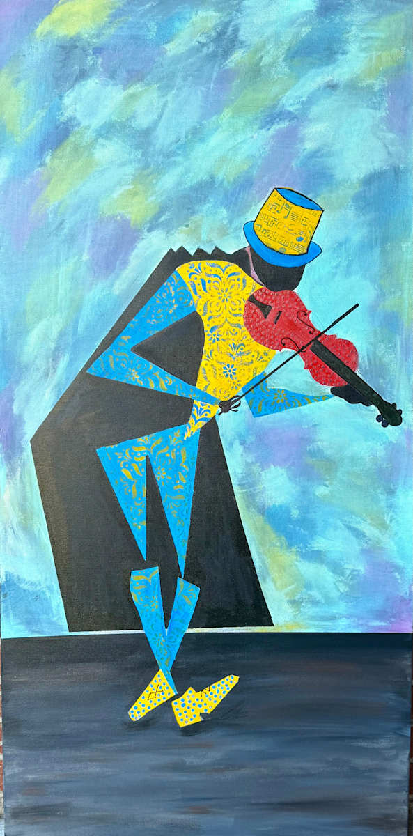 Nothing But Strings by Dana Powell Smith/Georgettes Granddaughter, Image 1.