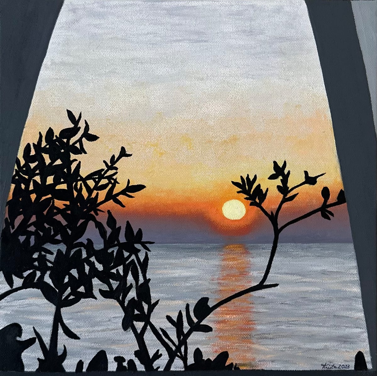 Italian Sunset by Krista Joan Green 