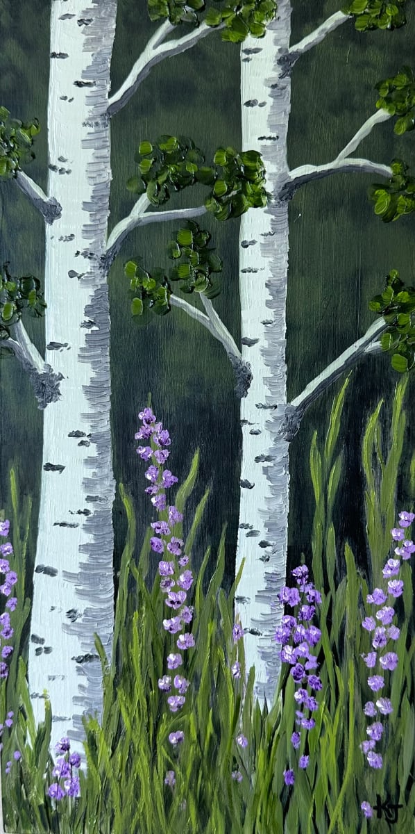 Ravine Flowers II by Krista Joan Green 