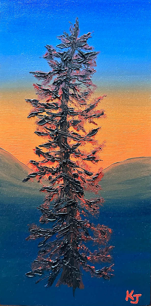 Dancing at Sunrise I by Krista Joan Green 