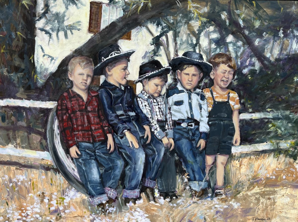 All Duded Up by Theresa Harris  Image: 2023 Spring Open Juried Exhibition, Finalist - “All Duded Up”
Juror:  Mary Qian
