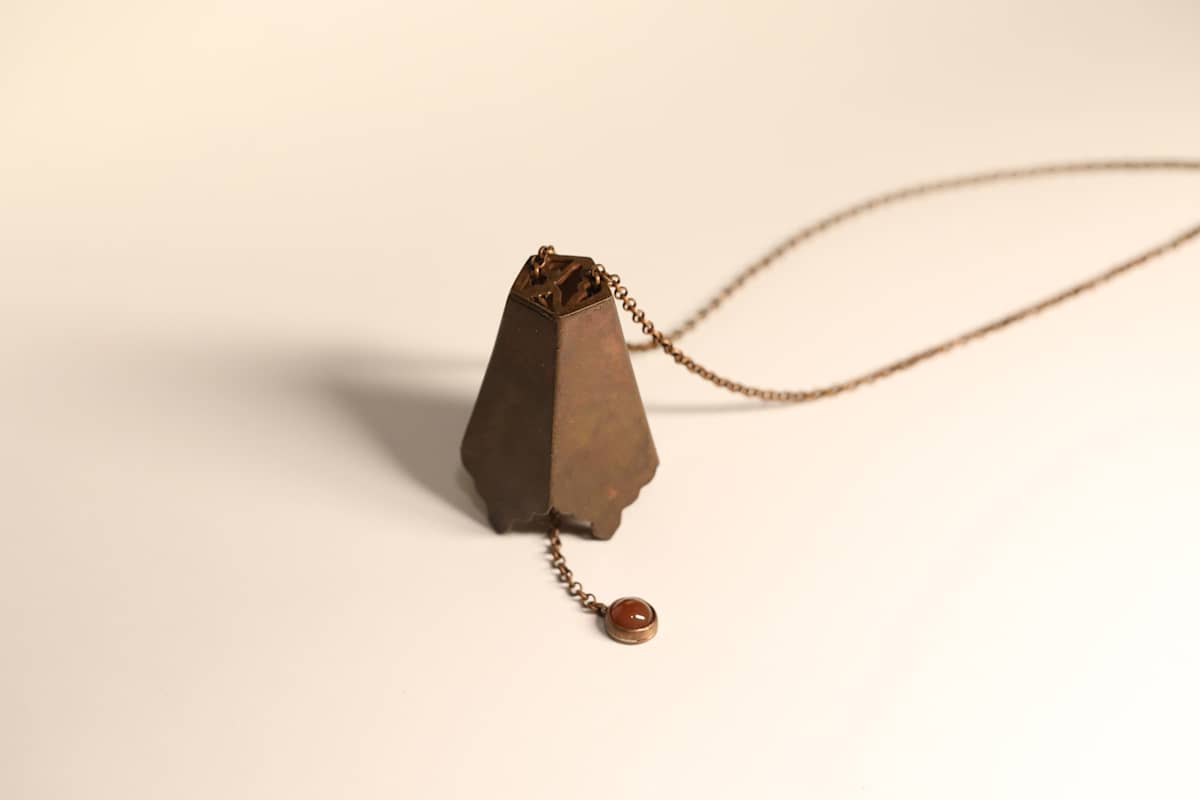 Carnelian Pendant by Cecelia Plympton, Image 1.