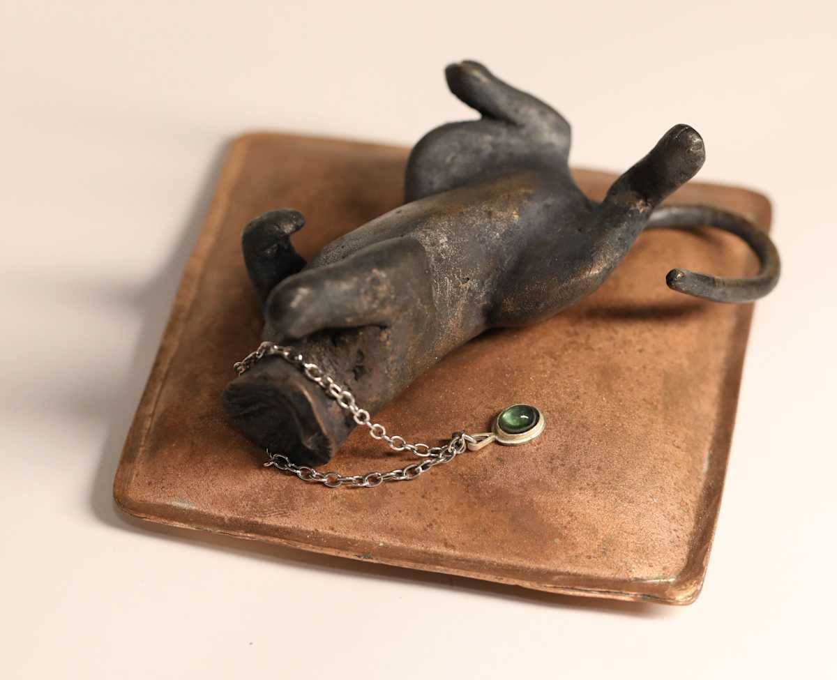 Lounging Tiger by Cecelia Plympton, Image 1.