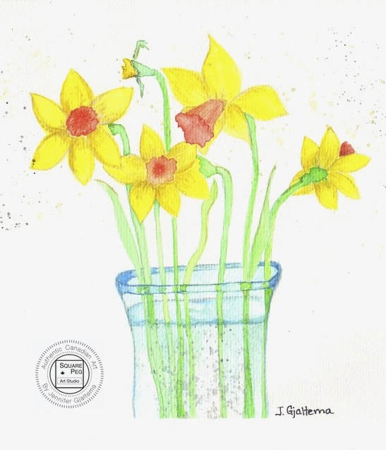 Daffodils Don’t Last by Jennifer Gjaltema 
