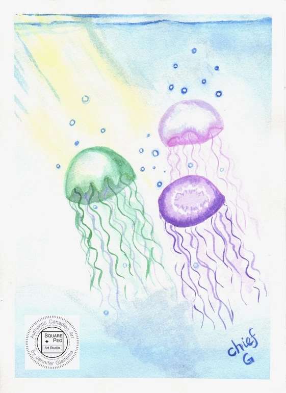 Jelly Rays by Jennifer Gjaltema 