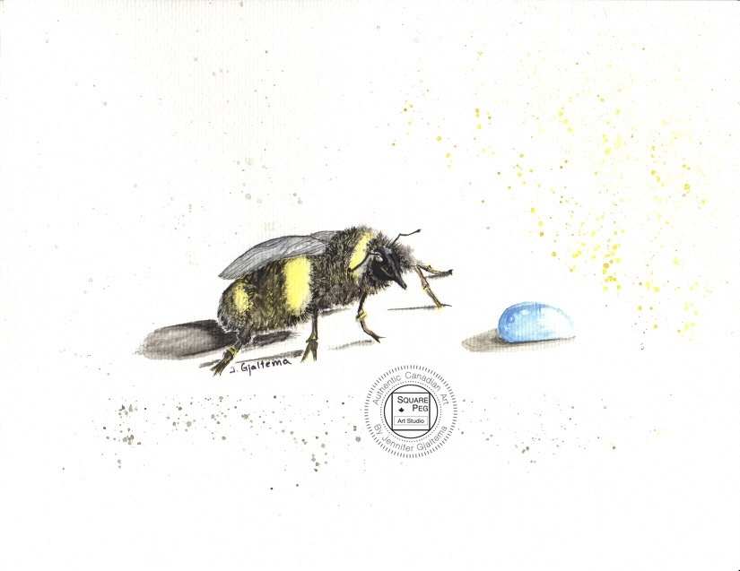 L’abeille Soif by Jennifer Gjaltema 
