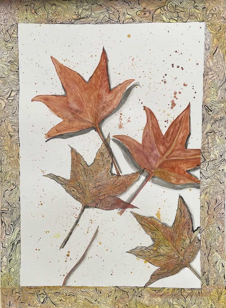 Maple Leaves by Jennifer Gjaltema 