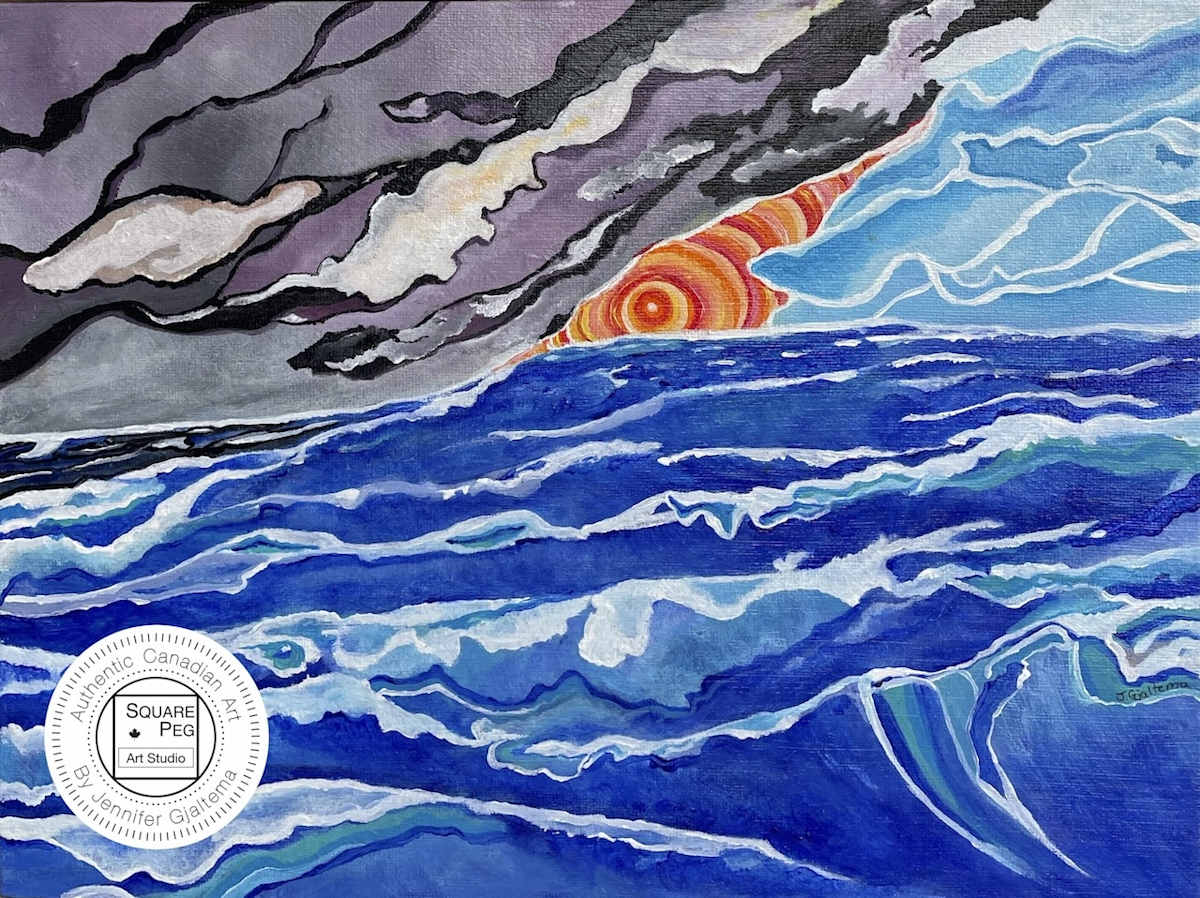 Ocean Weather by Jennifer Gjaltema 