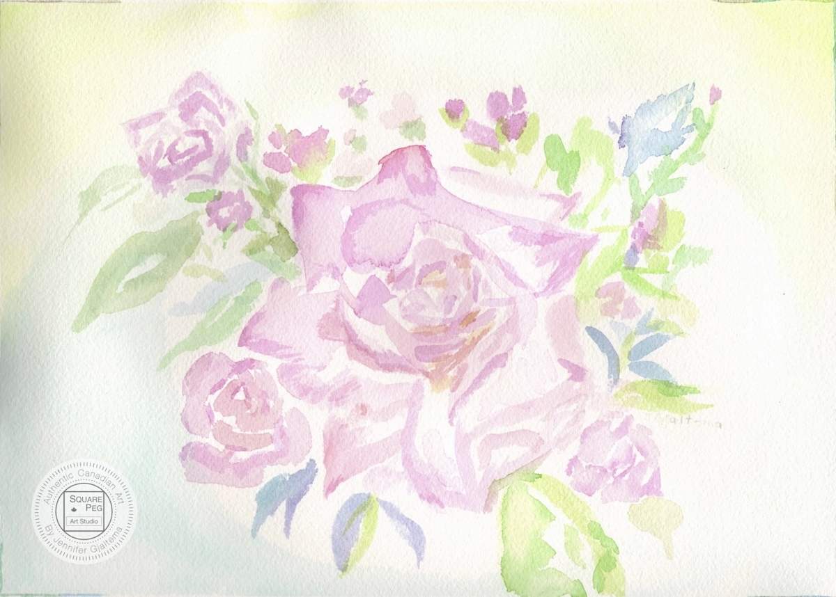 Pink Parfait 2 - Giclée Print by Jennifer Gjaltema 