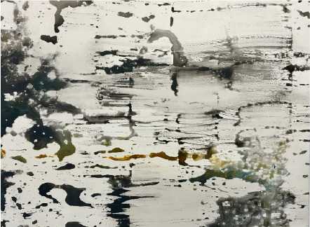 Morning Mist B by Nicola Parente  Image: Italian-born, American Nicola Parente is a reductive abstract artist. He explores inspiration garnered from observation of movement & light, translated into an enduring, nurturing, & sublime vision of our world. Through his work, he explores diversity of culture & nature encountered while living & traveling on multiple continents. His studio practice includes painting, installations, photography, sculpture, civic art, set design & textile design. Inspired by the evolution of metropolitan cities, he is intrigued by the interplay of the fluid & static elements of the urban matrix. Parente has exhibited in major international museums & gallery shows including Manuel Felguerez Museum of Abstract Art, Museo de Guadalupe, The Art Car Museum, & Serenade Art House, among others. 

"Deconstruction, construction & reconstruction, along with the diversity of the ever-changing neighborhoods, play a large influence in the creation of my artworks."