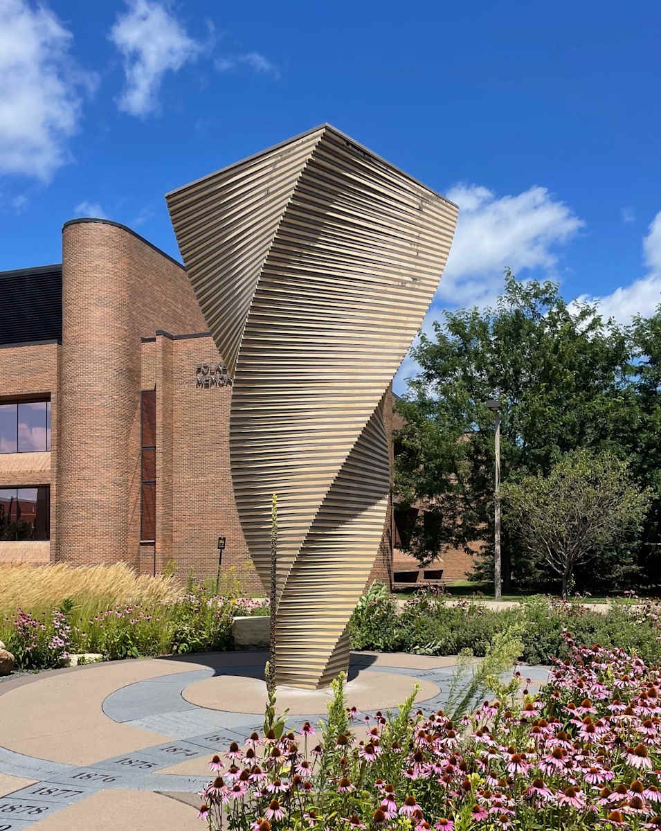 Sesquicentential Sculpture by Greg  Mueller 