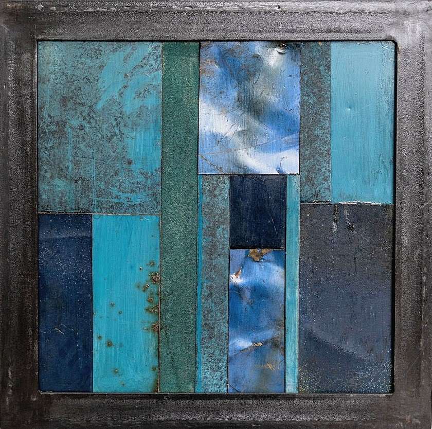 TRANSFIGURE # 9 BLUE  (SOLD) by Greg  Mueller 