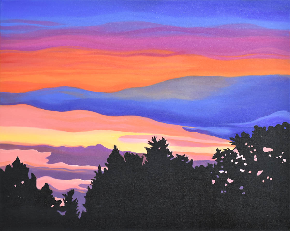 Aurora Sunset by Heather  Wright 