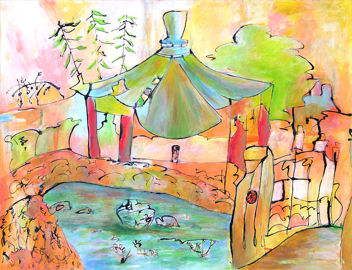 Temple by Marlene Sinicki 