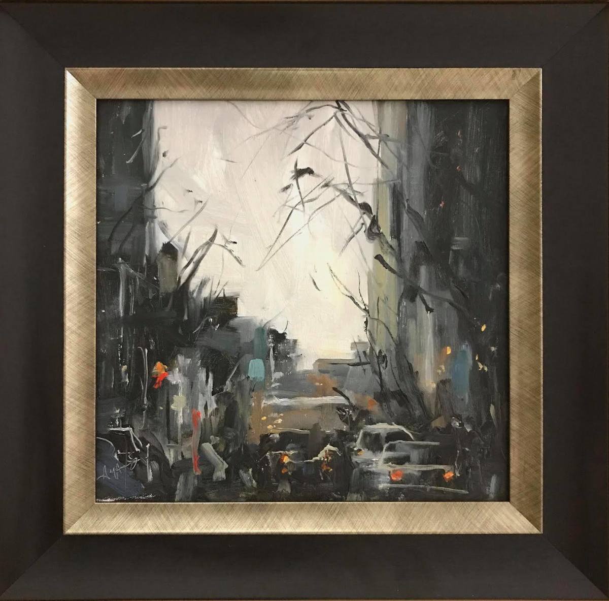 Traffic on W. 12th Street by Stephanie Amato 