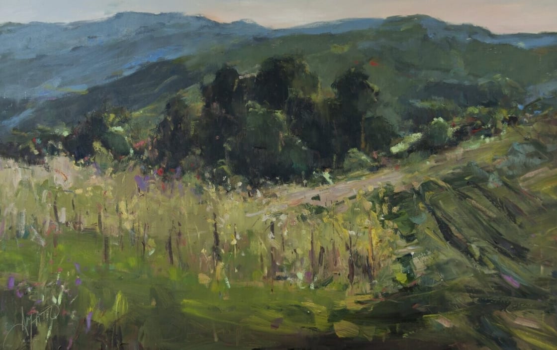 Blue Mountain Morning by Stephanie Amato 