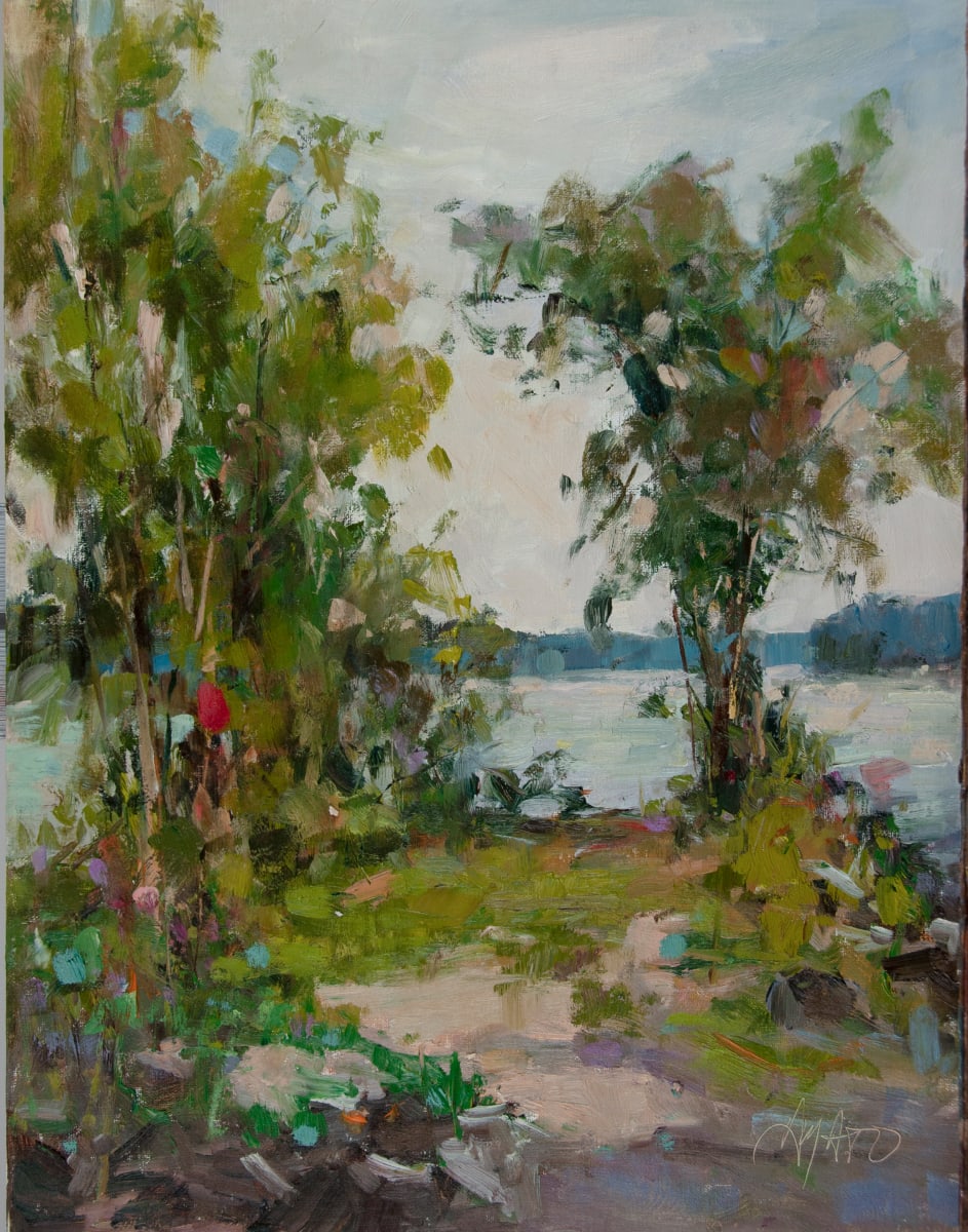 Afternoon on the Piedmont Lake by Stephanie Amato 