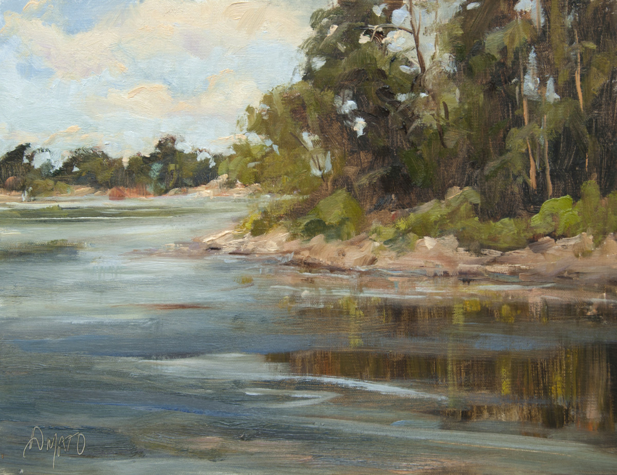 Afternoon on the Lake by Stephanie Amato 