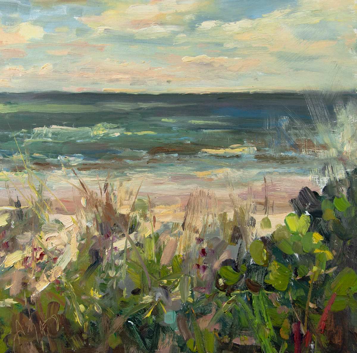 Beach Walk by Stephanie Amato 