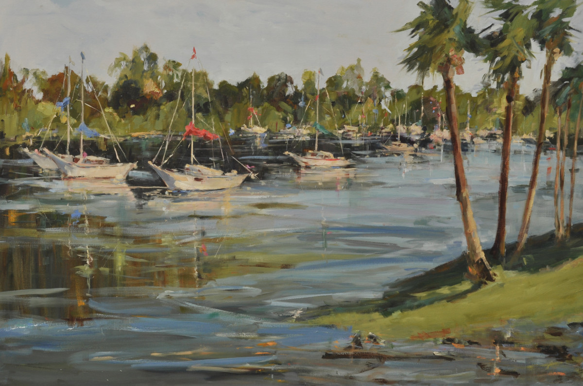 Setting Sail in Morning by Stephanie Amato, Image 1.