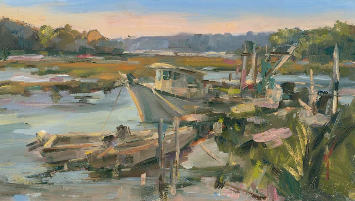 Dockside Shrimper by Stephanie Amato, Image 1.