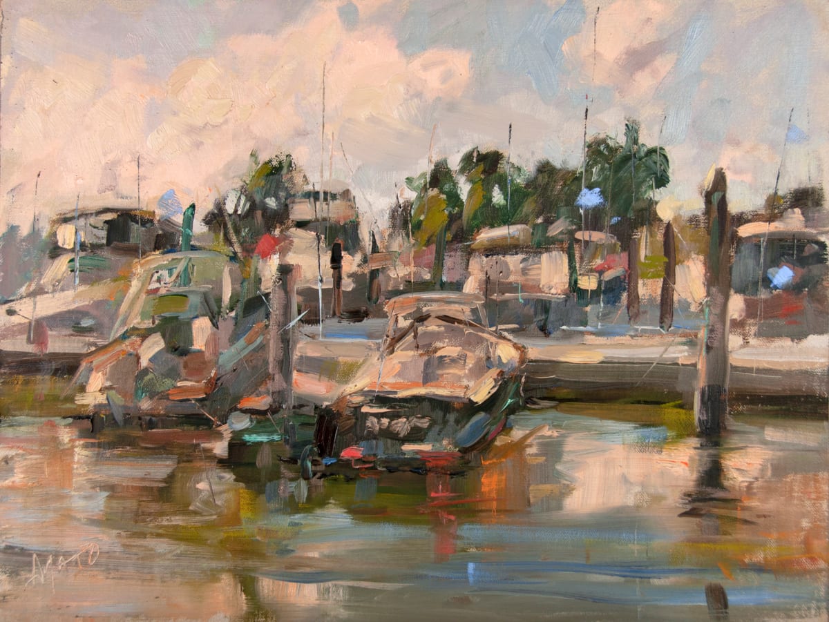 Dockside View by Stephanie Amato 