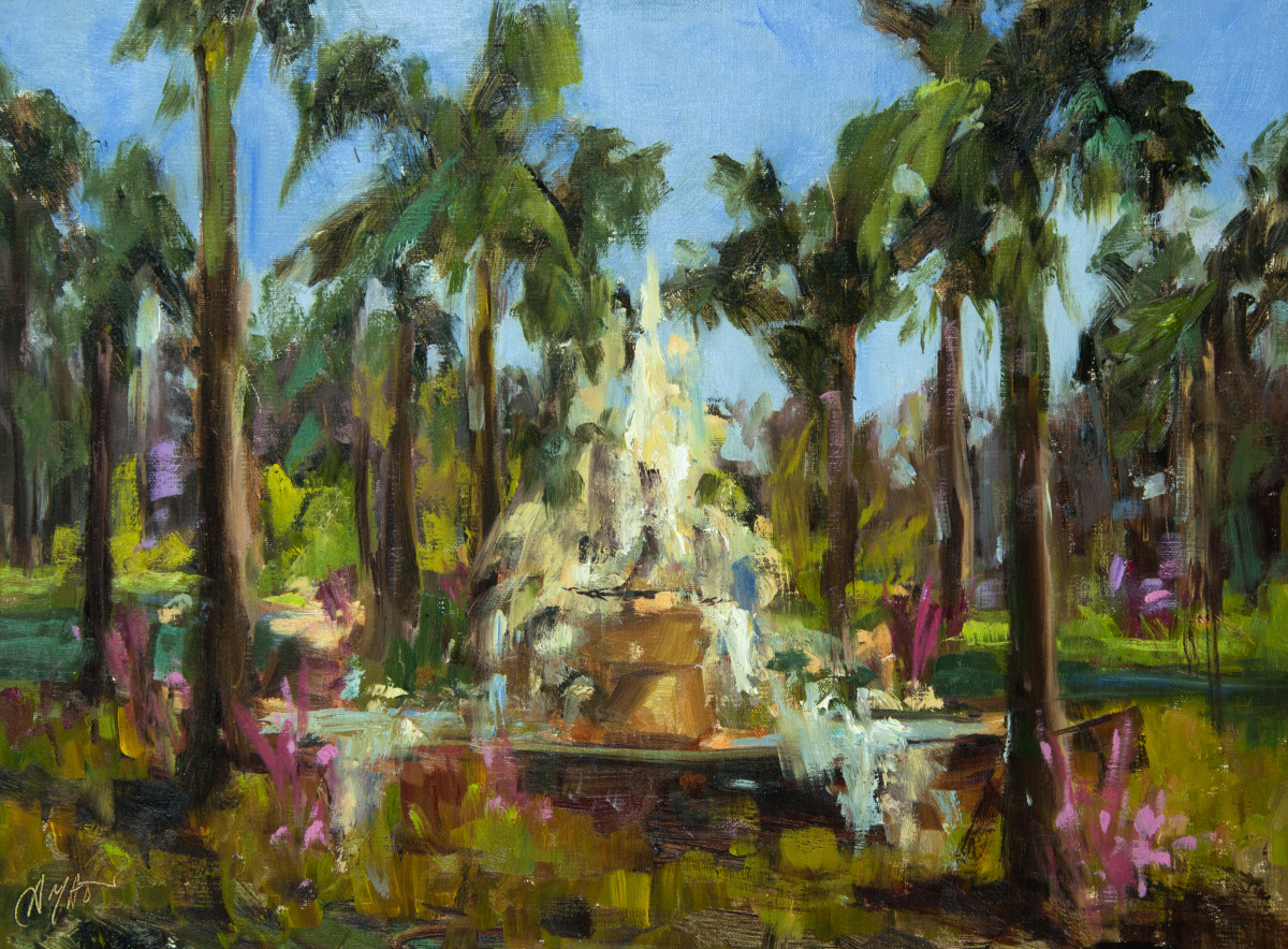 Fountain of Treviso by Stephanie Amato 