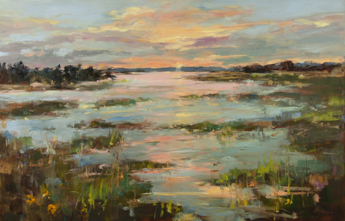 Glowing Sunset by Stephanie Amato 