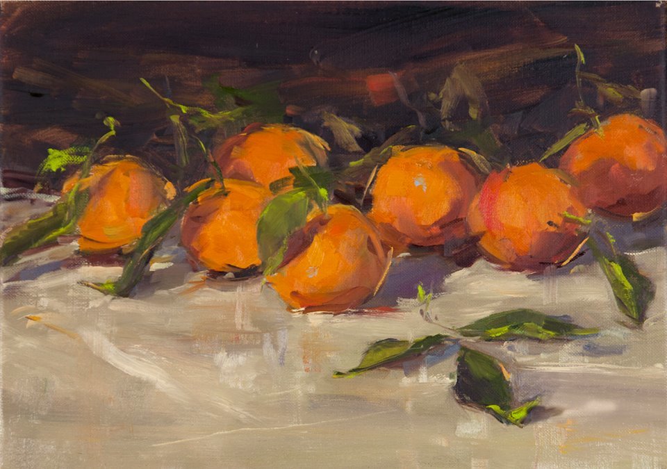 Winter Mandarins by Stephanie Amato 