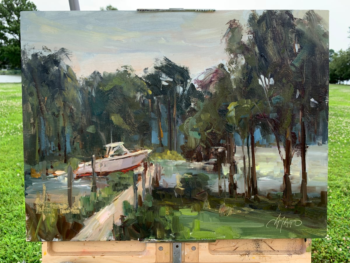 A Glowing Morning by Stephanie Amato 