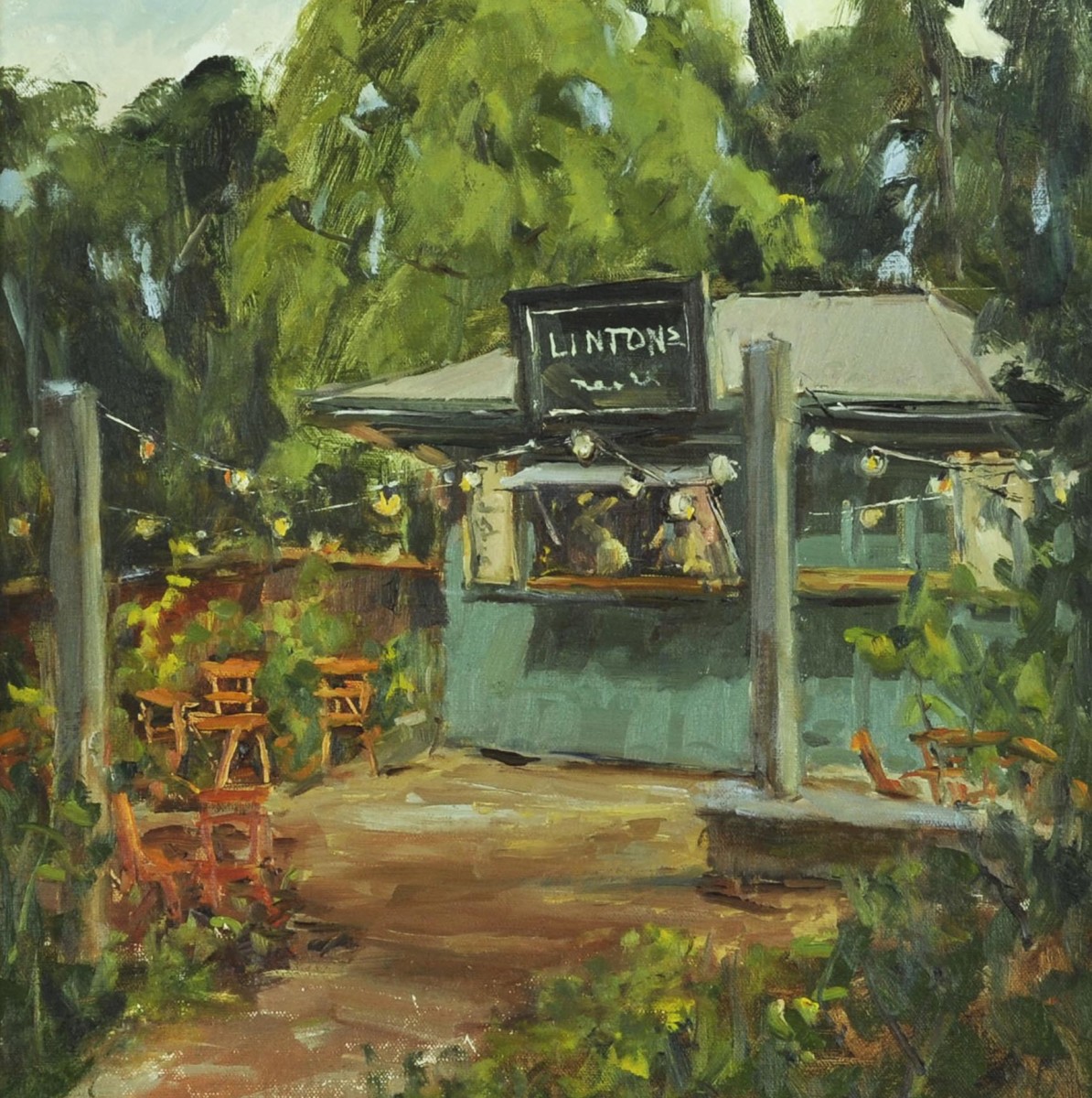 Linton's Cafe by Stephanie Amato 