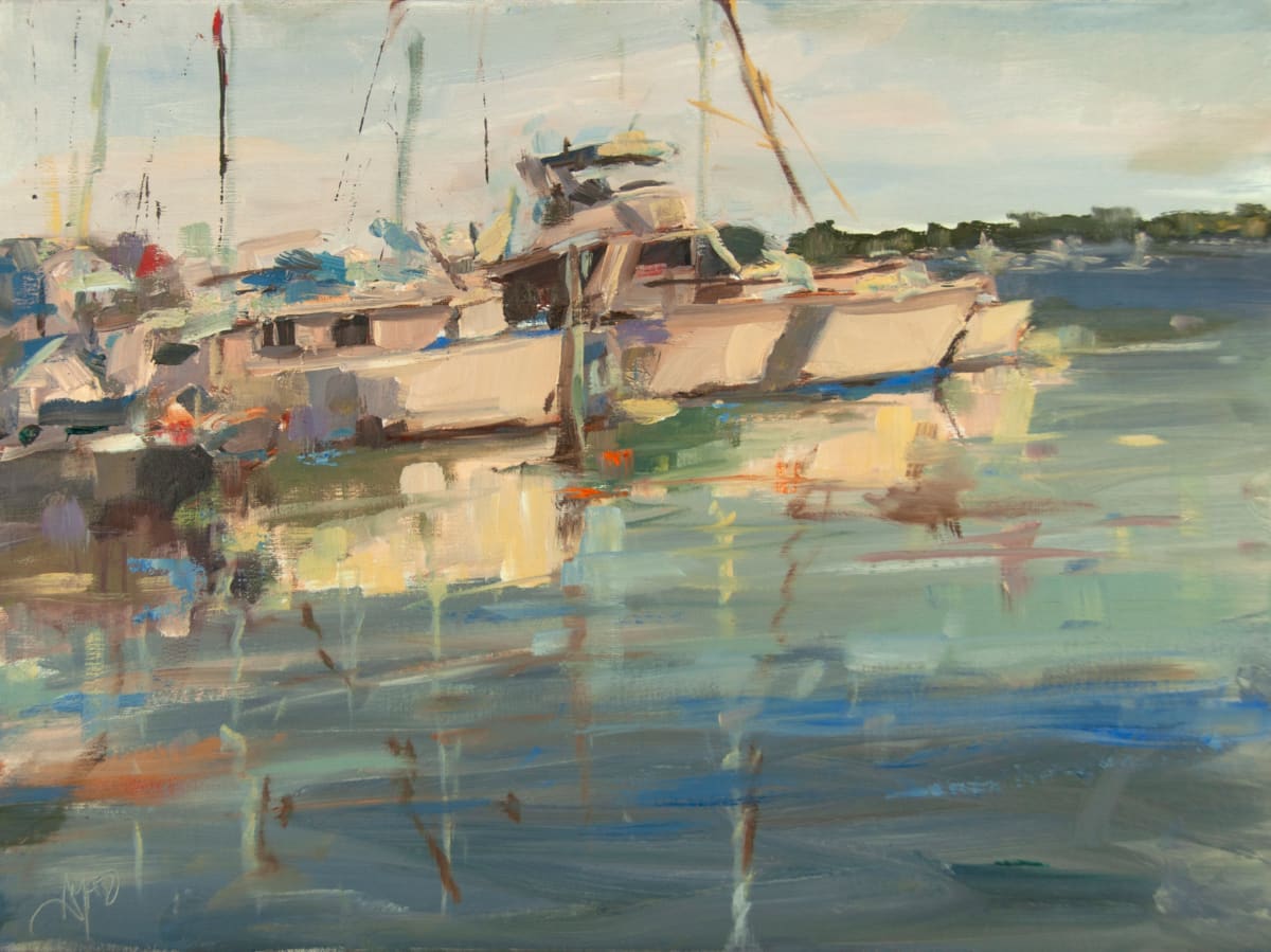 Marina Lights by Stephanie Amato 