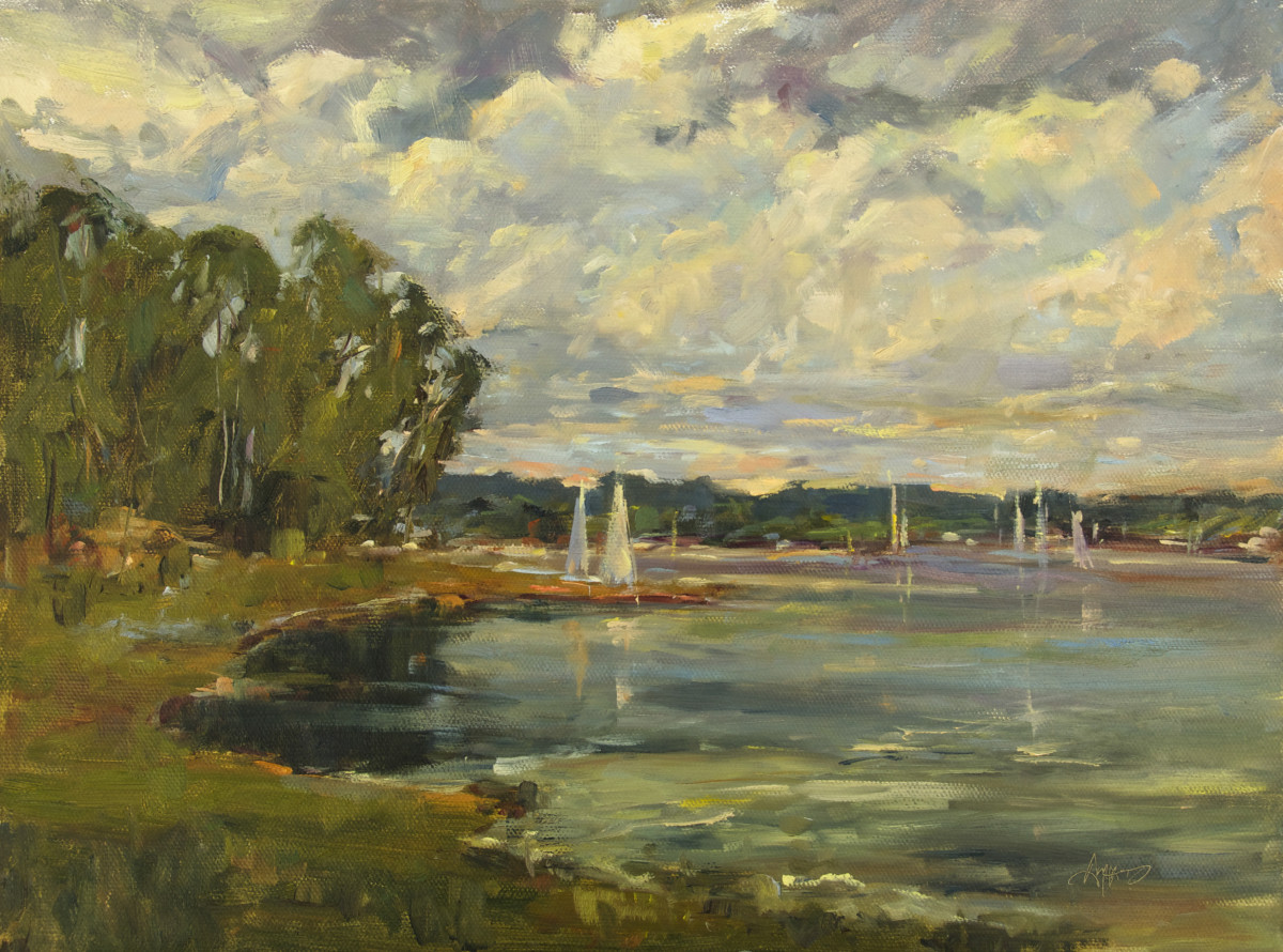 Study for Peaceful Morning by Stephanie Amato 