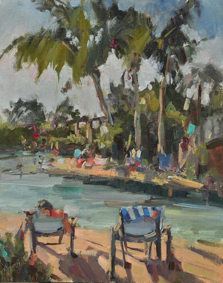 Poolside Escape by Stephanie Amato, Image 1.