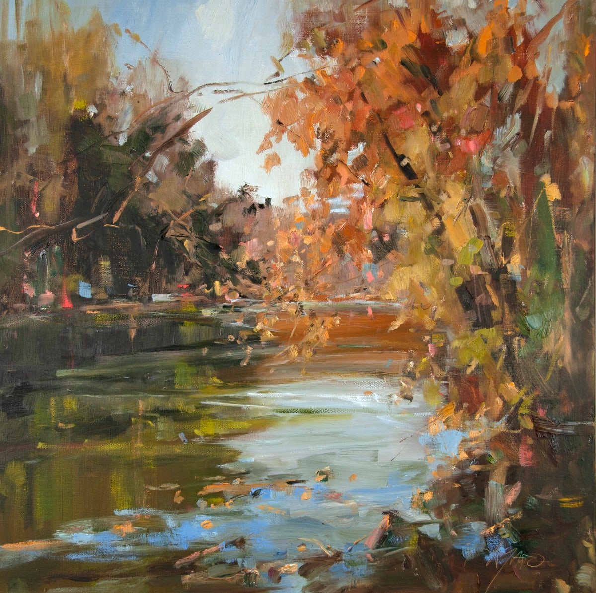 River Reflections by Stephanie Amato 